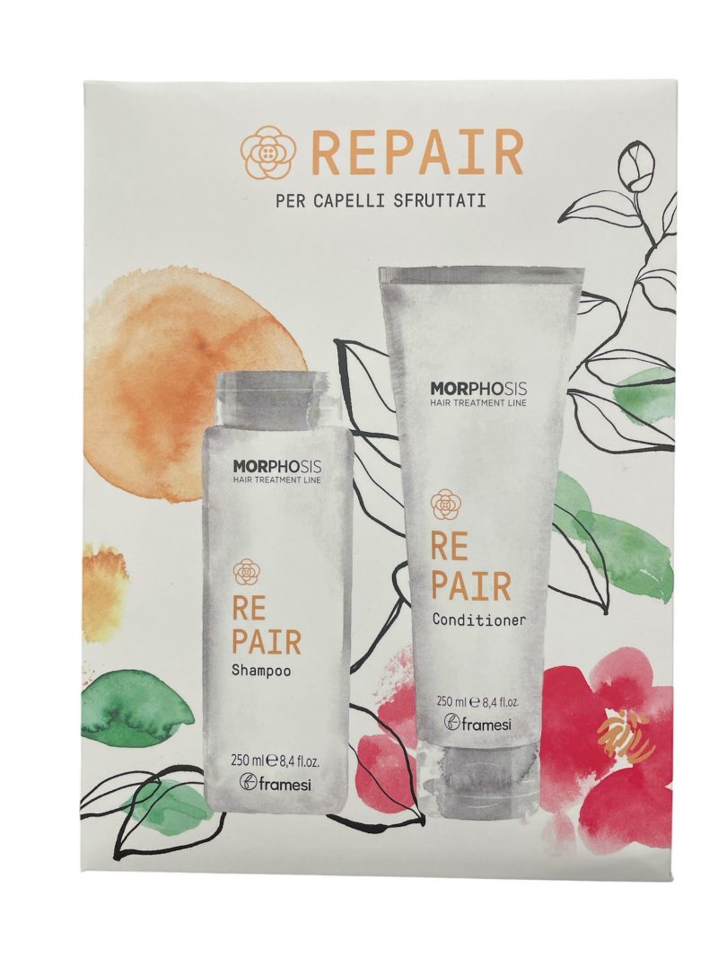 Framesi Shampoo Y Acondicionador 100% Vegano Repair Pack