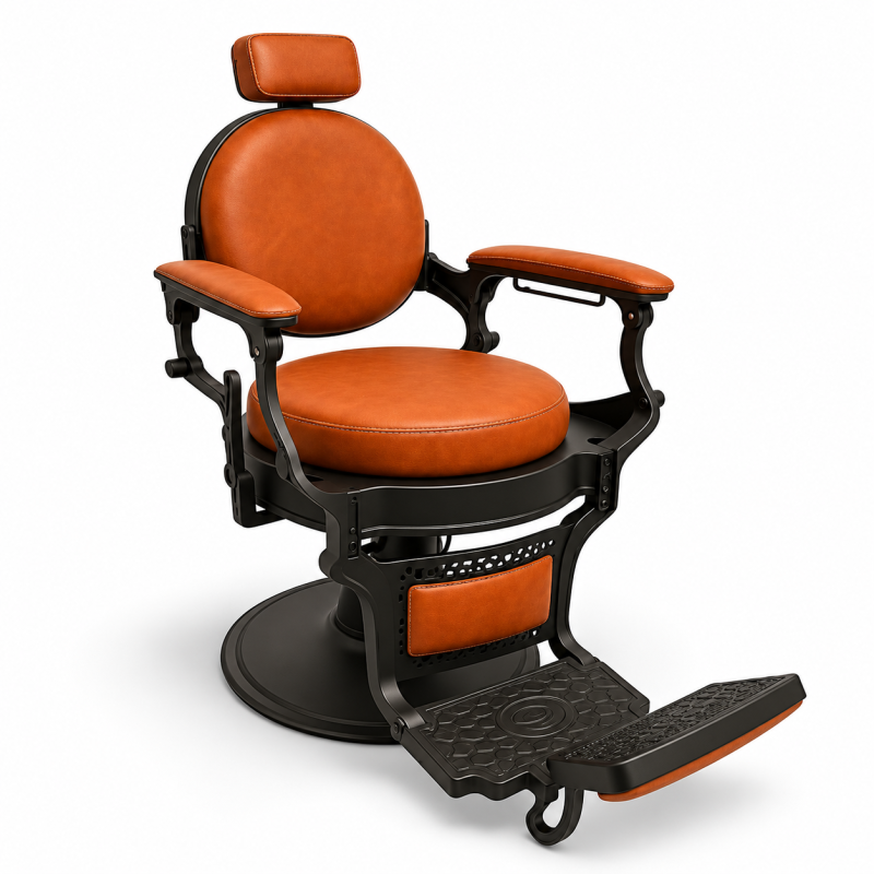 Sillón de Barbería Profesional Clásico Barberking 1